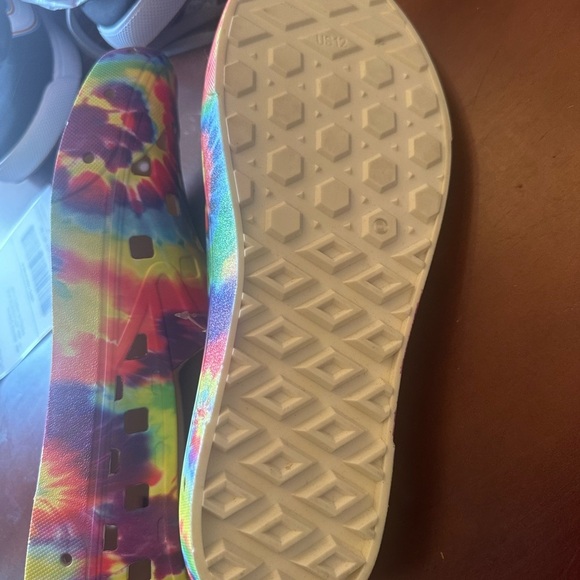 #48❤️/38❤️ VANS TRK TIE DYE SLIP ON SNEAKERS - Picture 7 of 10